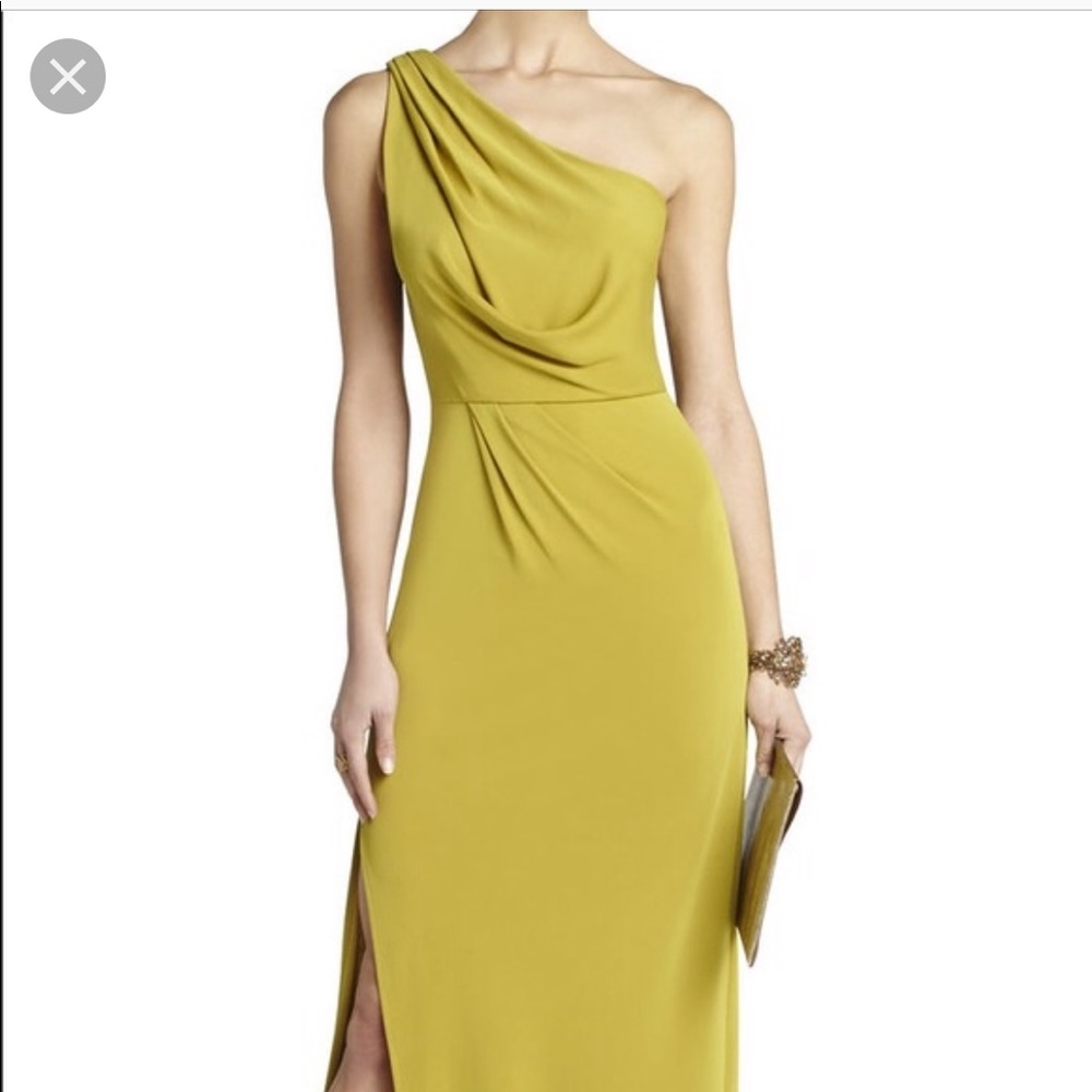 Chartreuse gown